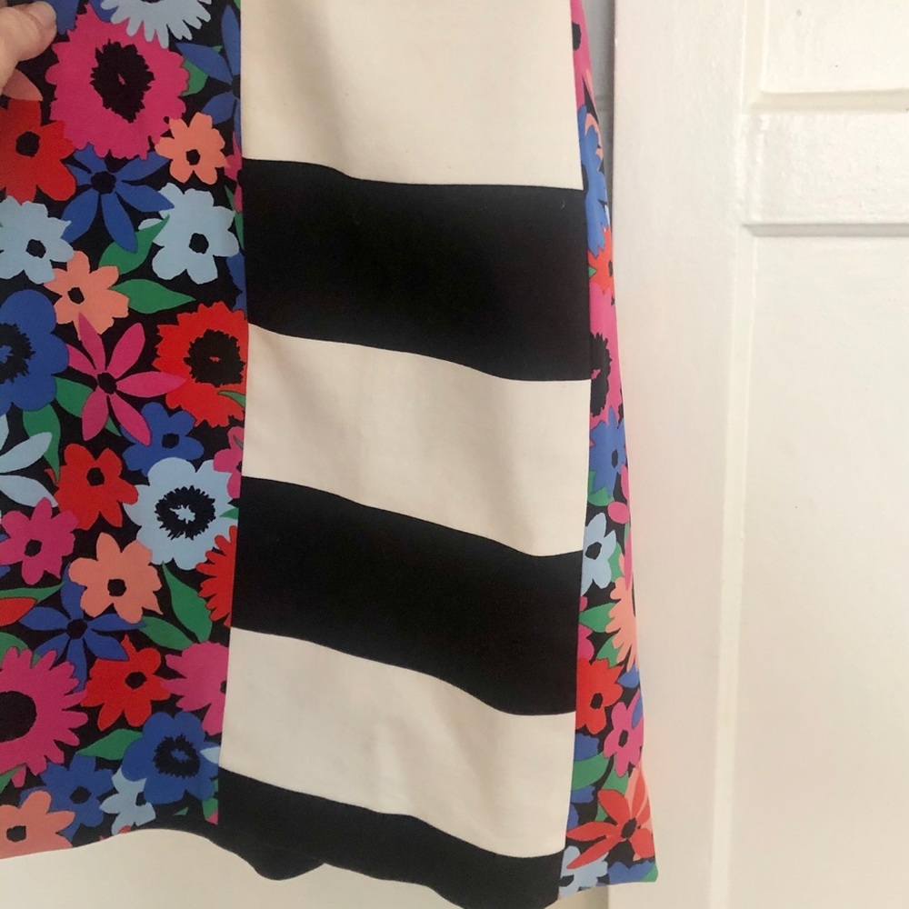 Alex + Alex Mod Mixed-Pattern Shift Dress - 2 - image 5